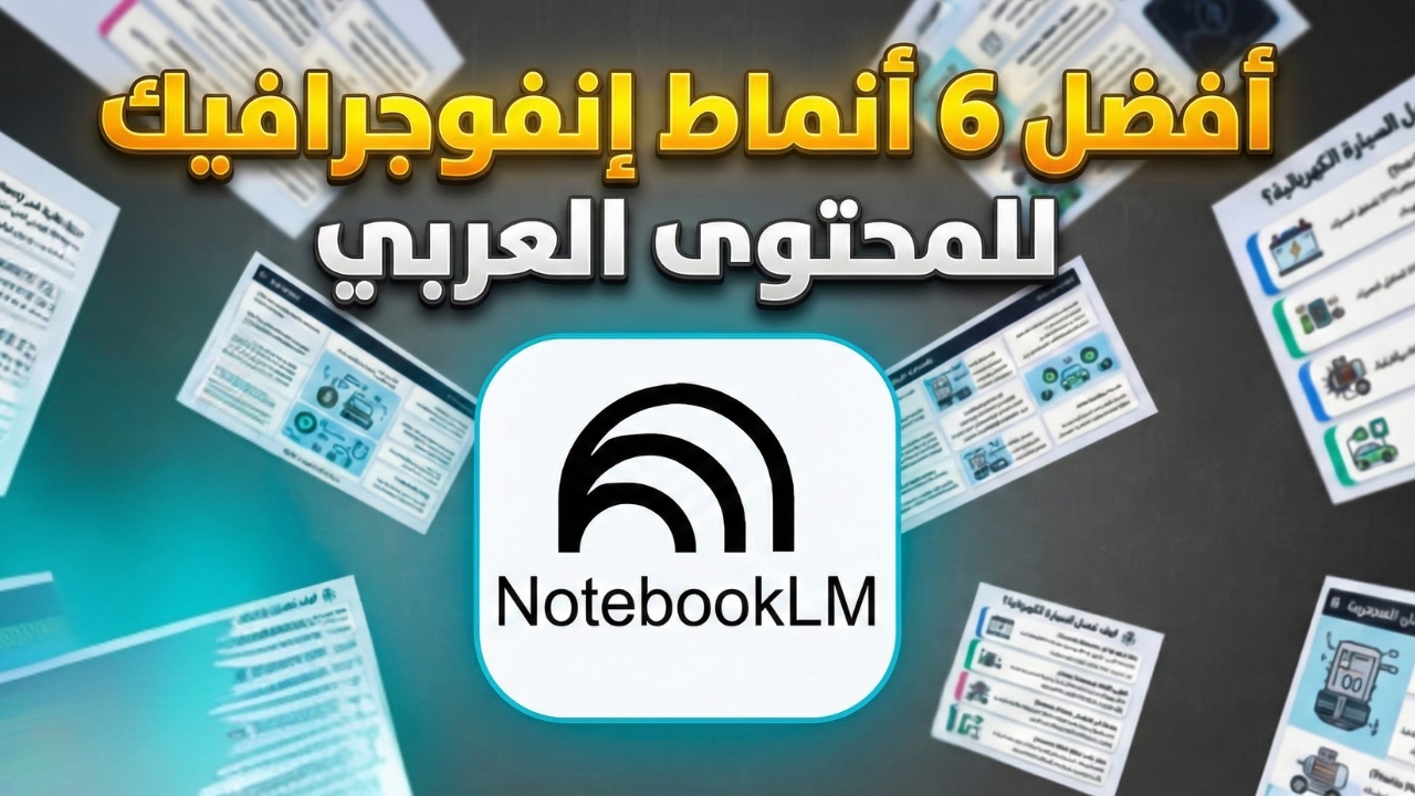 أفضل-6-أنماط-إنفوجرافيك-للمحتوى-العربي.-وكيف-تصممها-بـ-NotebookLM