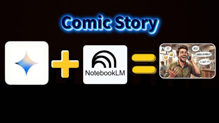 ميزة NotebookLM الخفية! الآن يمكنك عمل (AI Comics) في دقائق