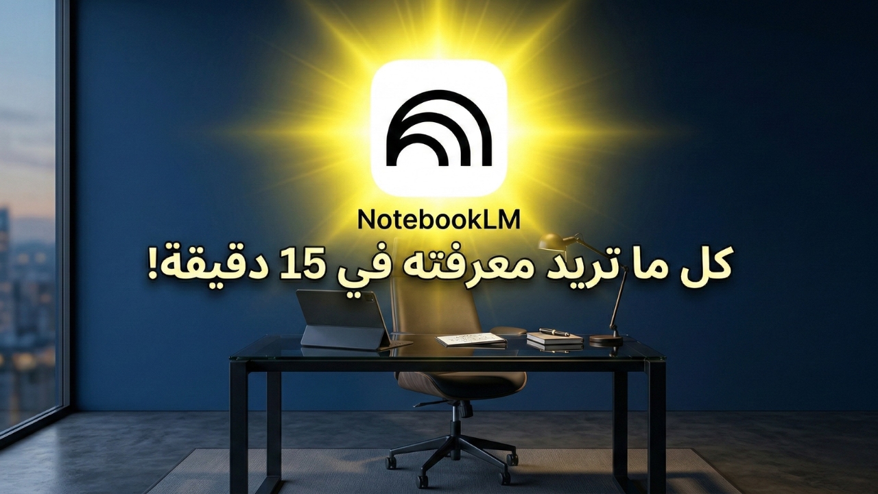 NotebookLM كل ما تريد معرفته عن أقوى مساعد شخصي من جوجل في 15 دقيقة