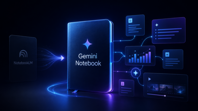 Gemini Notebook تحديثات جديدة تجعل NotebookLM أكثر تكاملًا وذكاءً