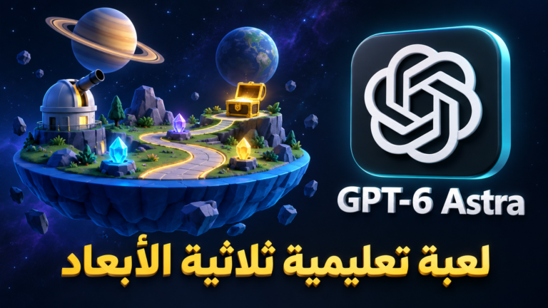 GPT-6 Astra تحت الاختبار هل يحوّل أمرًا نصيًا إلى لعبة تعليمية ثلاثية الأبعاد؟