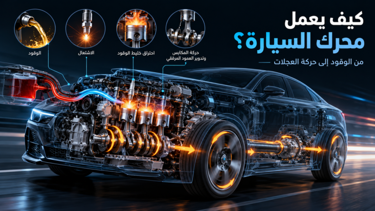 كيف يعمل محرك السيارة؟ وكيف حوّلت الفكرة إلى فيديو أنيميشن بالذكاء الاصطناعي